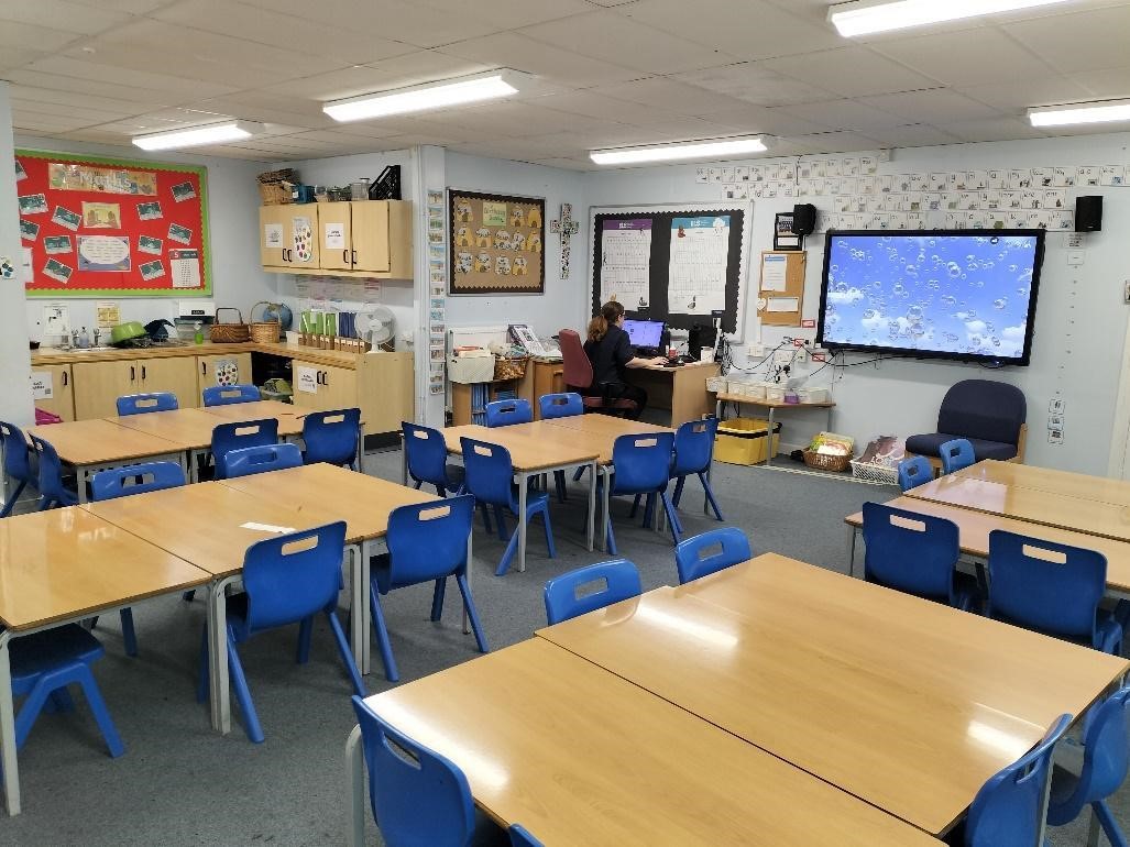 An image of the Year 2 classroom